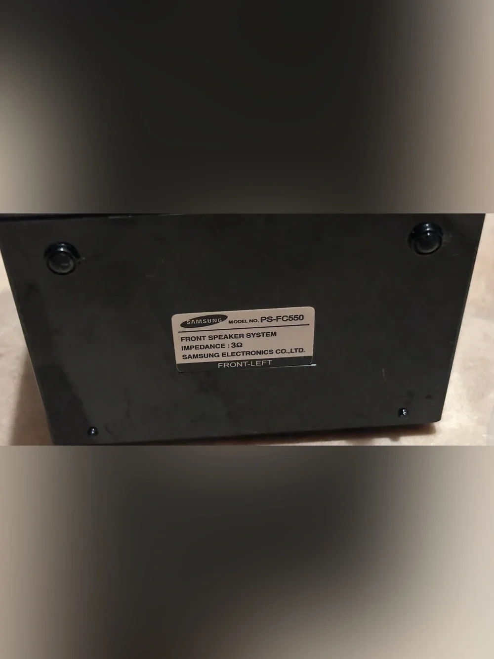 Samsung Home Theater Speakers – Set of 3
